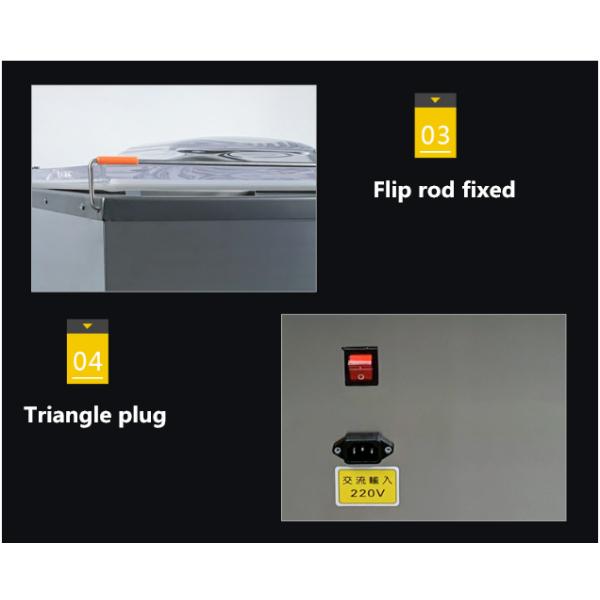Compact DZ-600/2E 600mm Commercial Single Chamber Vacuum Sealer With CE Certification