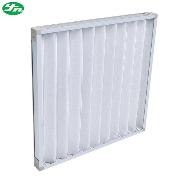 High Performance Pre Air Filter G1 ~ G4 Pleated Panel Filter CE / ISO Aproved