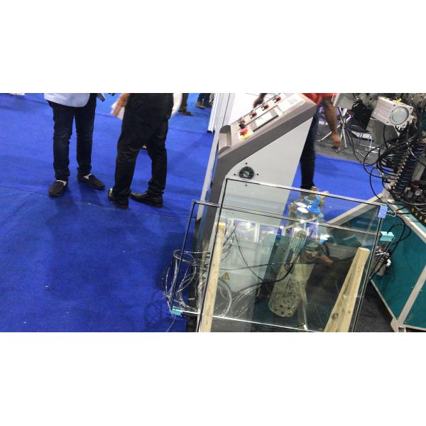 4 Section Argon Gas Filling Machine Semi Auto With Microcomputer Control