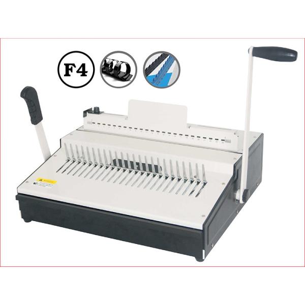 A4 A5 F4 Comb Binding Machine With 14.3mm Pitch