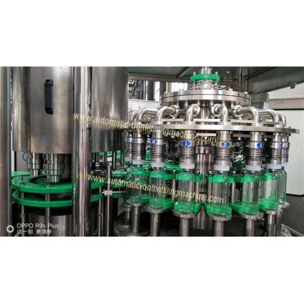Ss Glass Bottle Filling Machine Automatic Industrial Juice Making Machine Low Noise