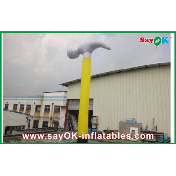 Height 3m Inflatable Air Dancer Rip-stop Nylon Cloth Inflatable Hammmer