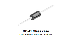 Bridge Rectifier Diode Semiconductor / Silicon Planar 1N4750 Zener Diode