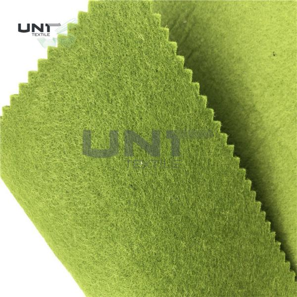 Colorful Polyester Needle Punch Nonwoven 1 - 10mm Thickness Plain Style