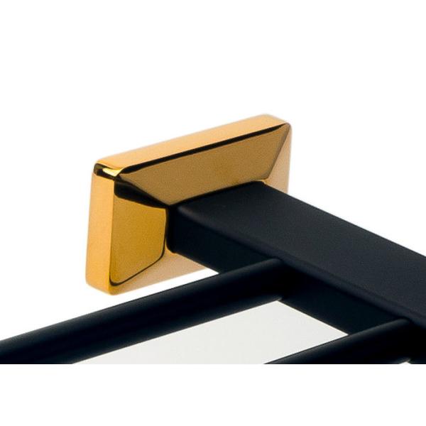 Solid Brass Bathrooms Sets Towel Shelf Brass Material Bath Towel Holder