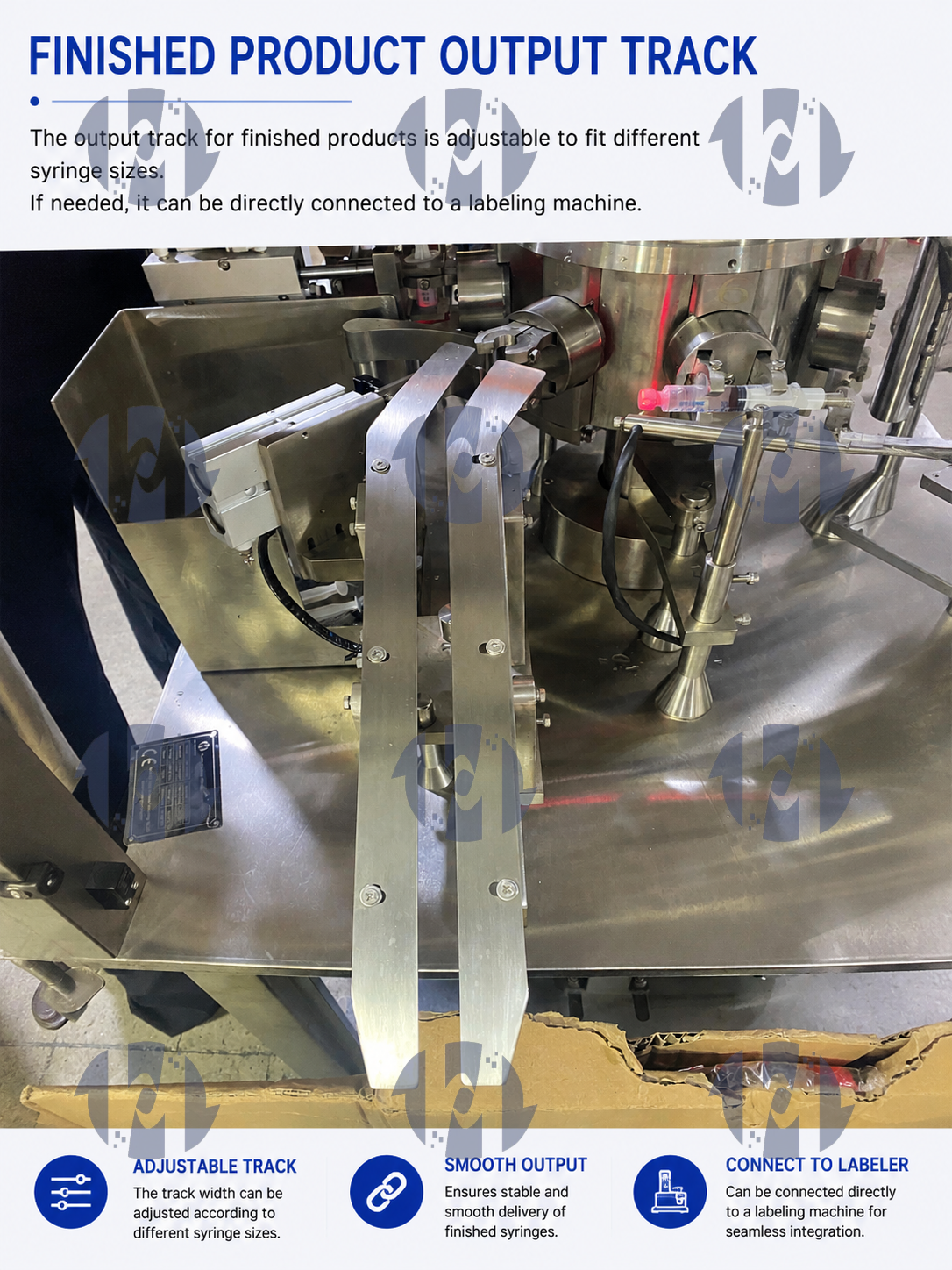 Automatic Cockroach Gel Bait Syringe Filling and Capping Machine