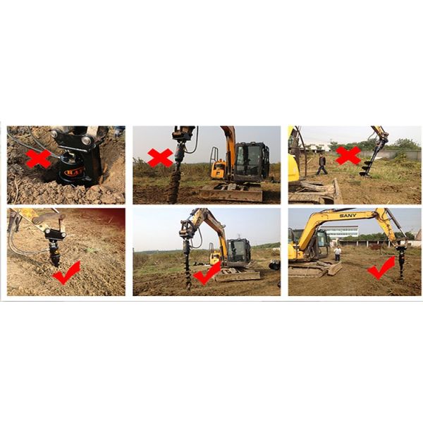 Earth drill digging tolls auger drilling equipment drill bits for excavator