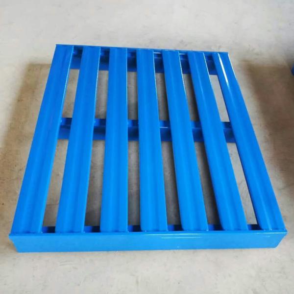 2 Way Entry Type Warehouse Steel Pallet Hot Dip Galvanized Custom Capacity
