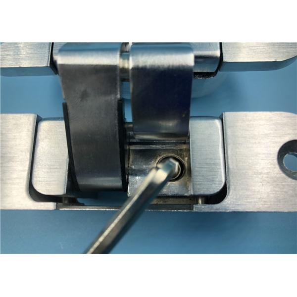 Satin Chrome Mortise Mount Invisible Hinge With Left Open 30*110mm