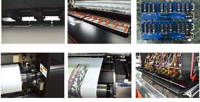 Large Format Fabric Printer For Digital Cloth Printing High Speed 600 m2 / hour