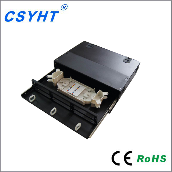 Slidable 48 Cores 19" 2U ODF Fiber Optic Patch Panel