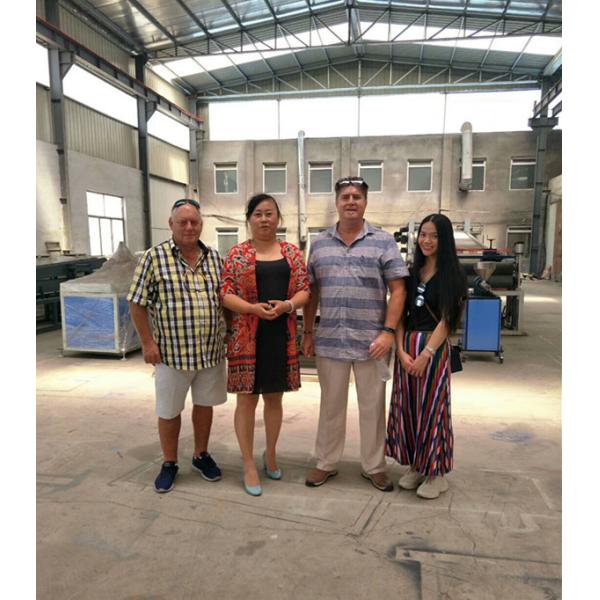Automatic Plastic Pipe Extrusion Line Single Screw High Speed