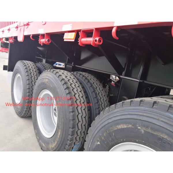 3 Axle Tipper Semi Trailer 40-60 Tons For Mining