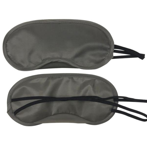 Polyester 3D Sleeping Eye Mask Silk Screen Imprint Blackout Eye Covers