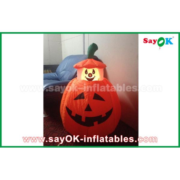 Halloween LED light Inflatable Holiday Decorations , Human skeleton Inflatable Cartoon Characters