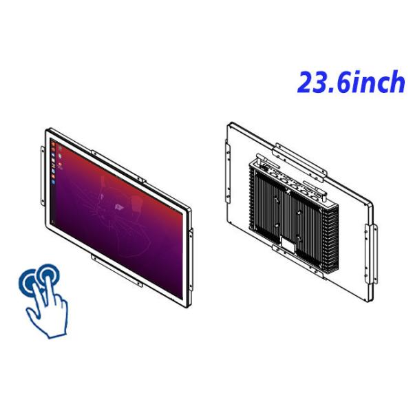 23.6-Inch Linux Touch Panel for Automation Systems and Digital Signage