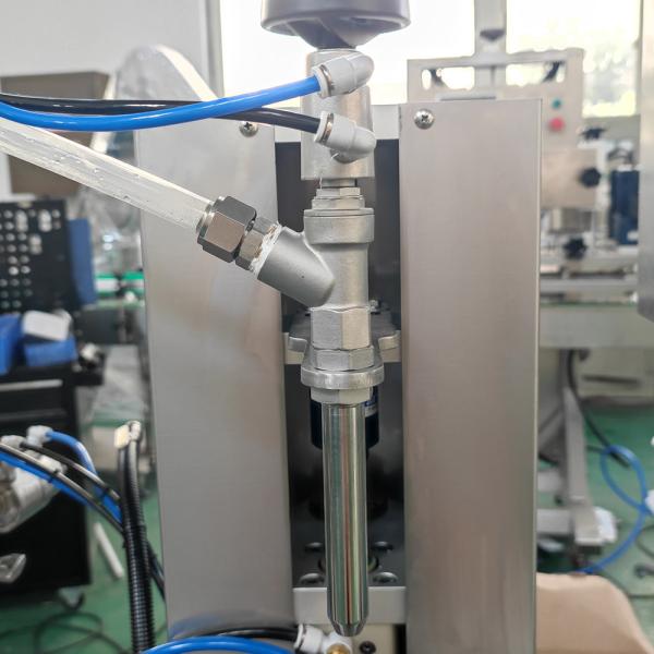Npack Automatic Single Nozzle Jam Honey Paste Pump Glass Jar Filling Machine For Jars
