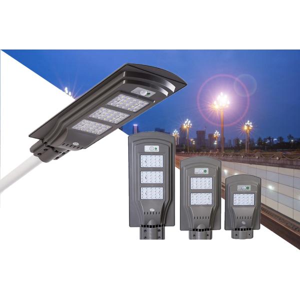 ABS Solar Power Aio Solar Street Light Ip65 Waterproof LED Chips