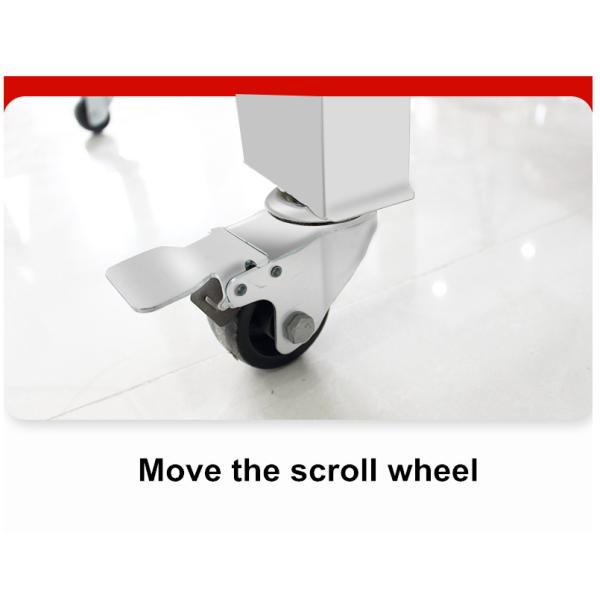 Professional Commercial Carton Box Sealer with Adjustable Height and Caster Movement