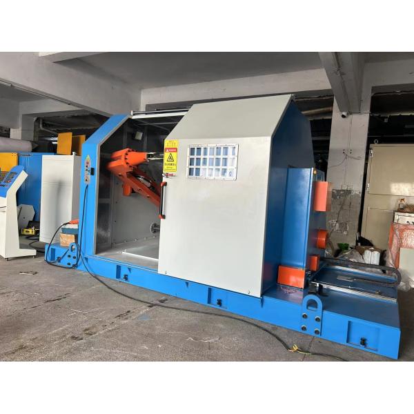 Cantilever Type Cable Twisting Machine Single Twist 630-1250 With PLC Touch Screen