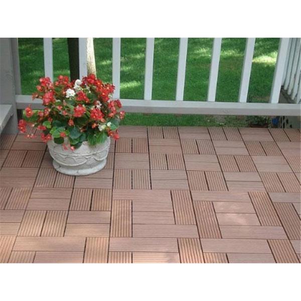 Discount WPC Garden Decking Flooring with Engineered Wood Plastic Composite Materials