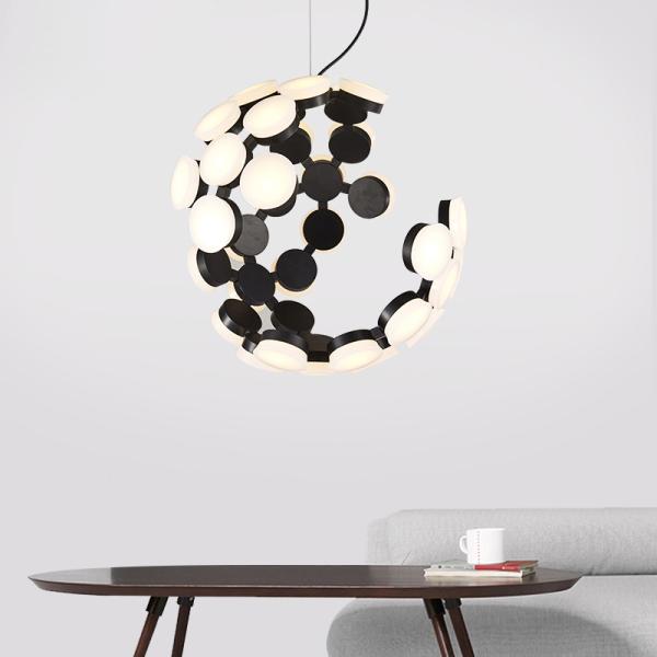 Aluminum Modern Led Ceiling Chandelier Hanging Pendent Lights