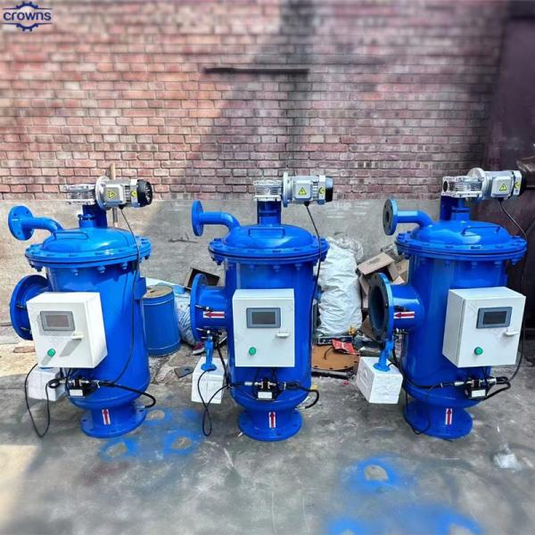 Automatic Self-Cleaning Filter: Pressure/Timer Control, 20-1500m3/h