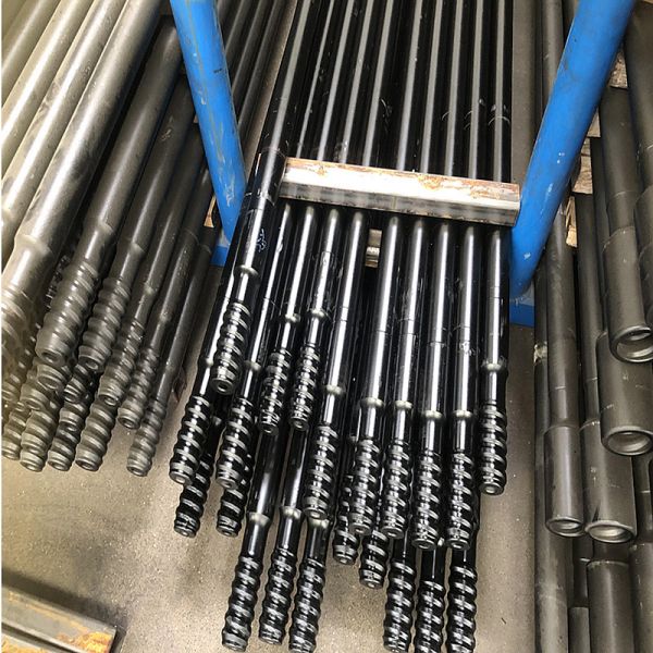 Threaded Extension Drilling Pipe Mining Quarring Tunneling Blasting Carbide Drill Rod