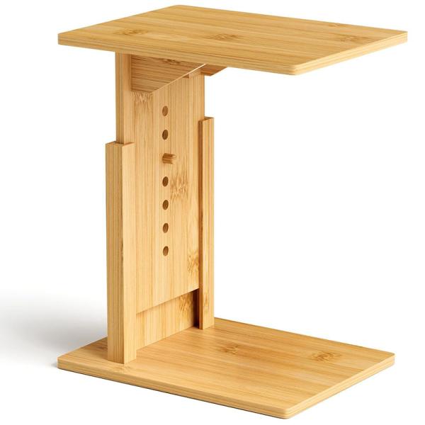 Sofa Side Table Bedside Living Room Bedroom Space Saving End Computer Rack
