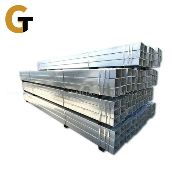 API BS Standard Galvanized Steel Square Pipe For Construction