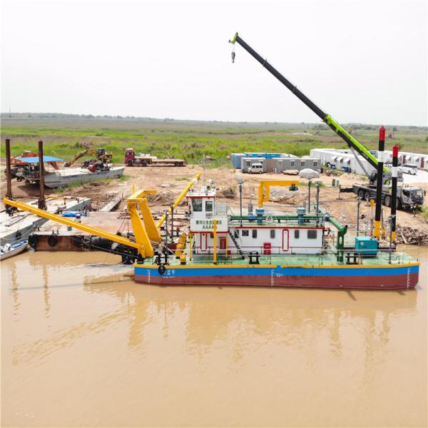 Rexroth Hydraulic Control System Cummins Engine Sand Dredger with Cutter Suction Head