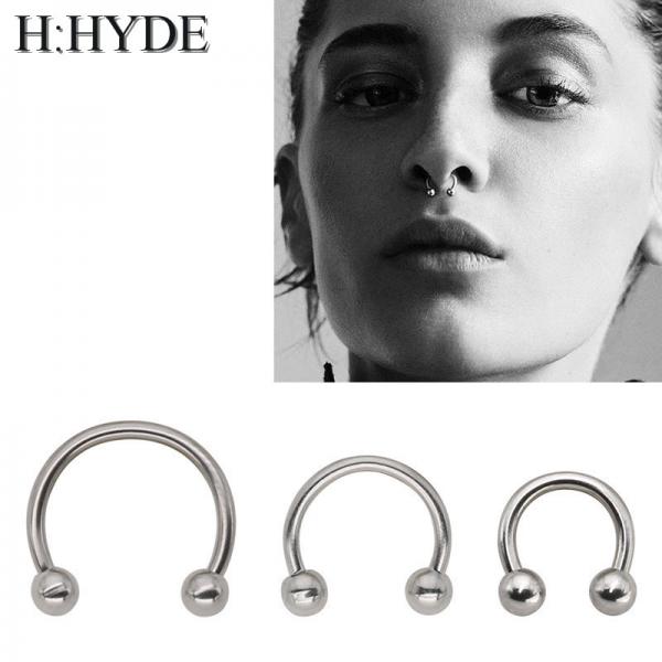 Custom made multi color nose ring body piercing jewelry factory