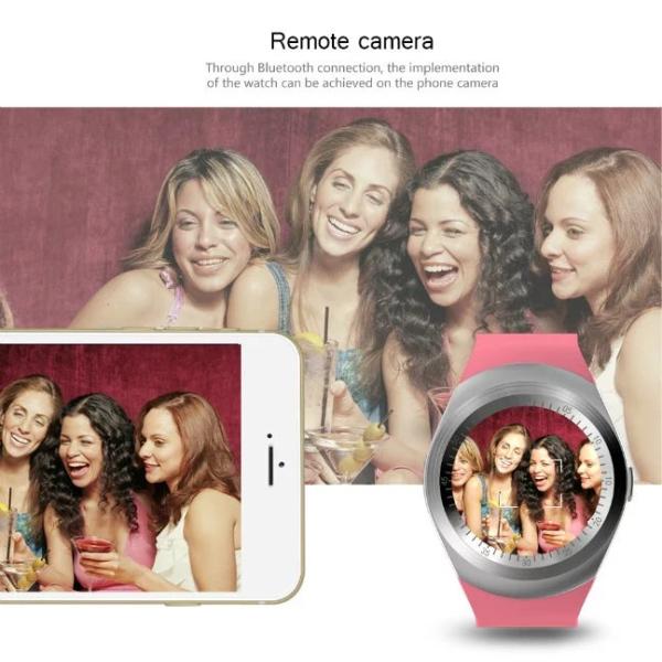 Y1 Round Bluetooth Wearable Passometer Smart watch Sleep Tracker Business Smartwatch for Android