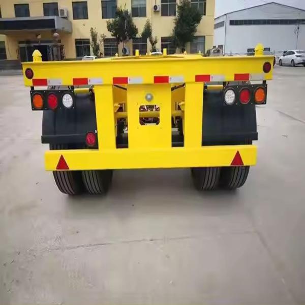 Multi-link Type Container Chassis Skeleton Semi Trailer with and Multi-link Suspension