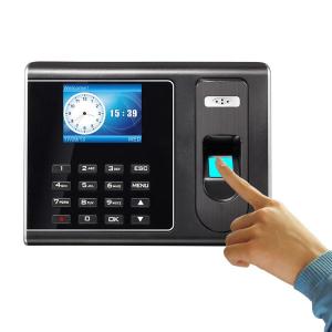 Quality Smart RFID Card Clocking Fingerprint Time Attendance System for sale