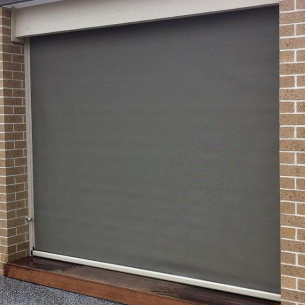 Remote Control Waterproof Outdoor Zip Track Blinds UV Resistant