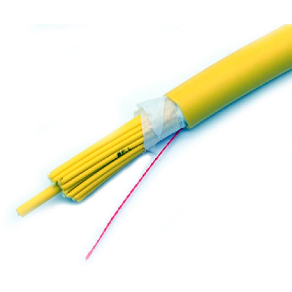 24 Core Single Mode Fanout Fiber Optic Patch Cord LC UPC Pre Terminated Cable