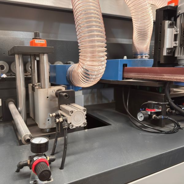 Precision Metal Sander Machine Dual Sandbelt Grinding Polishing Machine