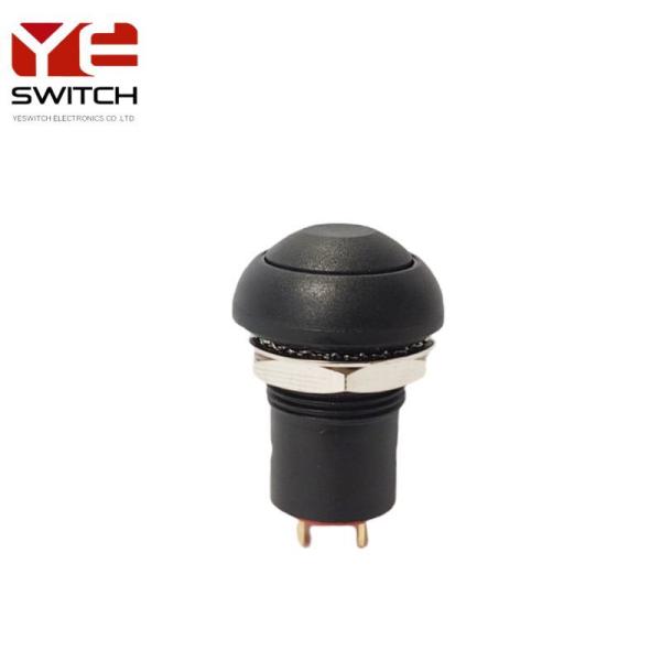 Yeswitch 12mm IP67 Automotive Self-Lock Push Button Switch