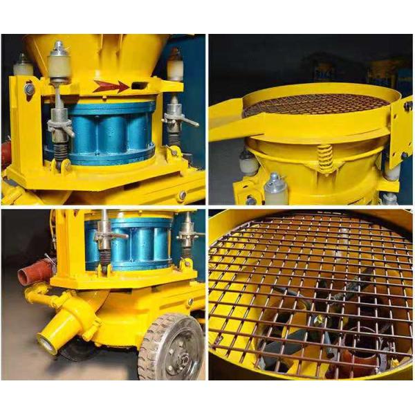 Lightweight Gunite Sprayer Dry Mix Shotcrete Machine Environmental