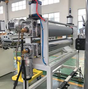 High Efficiency Roofing Sheet Making Machine , Glazed Roofing Tile Extrusion Machine