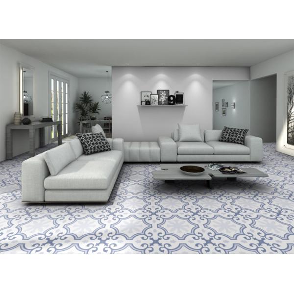 Light Blue 250x250mm Ceramic Rustic Tile for Indoor Floor