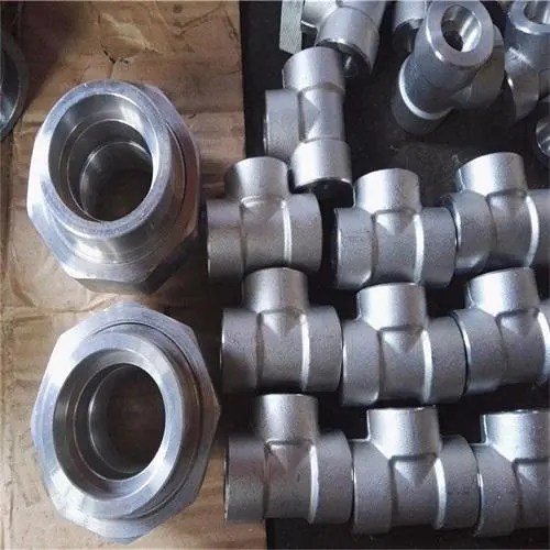 TOBO Socket Weld Fitting Forged thread tee ASME B16.11 Mss Sp-79 Forged Socket Weld Elbow