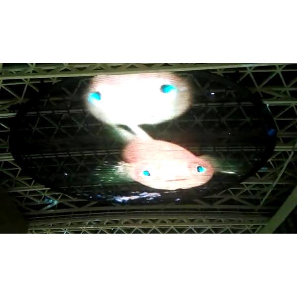 Transparent Outdoor LED Mesh Screen Display See Through Building Facade LED Screen High Brightness IP68