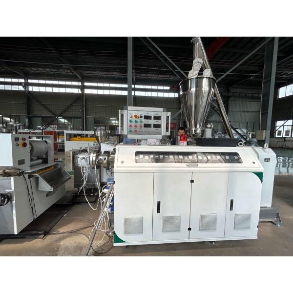 Co Outdoor Wpc Extrusion Line With 3D Embossing