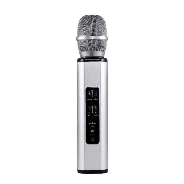 Bluetooth Multifunction Karaoke Microphone Speaker with Rechargeable Battery