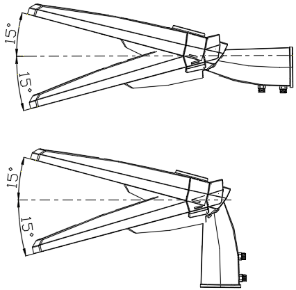 3000K-6000K Street Light Housing With Efficiency LED Light Source CE RoHs Certified