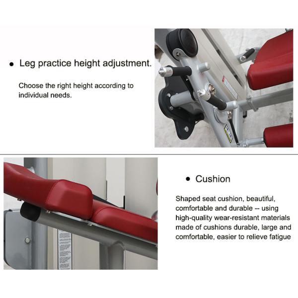 Seated Matrix Leg Extension Machine With Customized Weight Stack