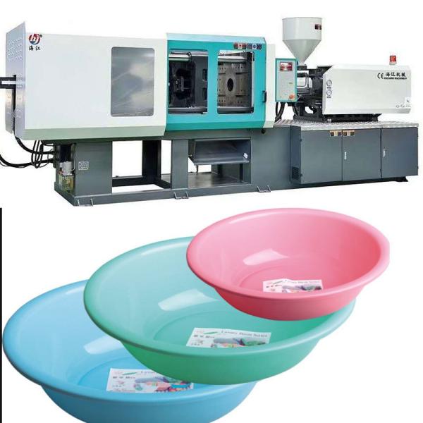 Easy Operation Plastic Injection Molding Machine With Techmation Schneider Vickers Components and HASCO LKM Mould Base Providing Production