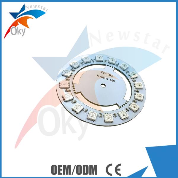 WS2811 built-in 16 round 5050 RGB full-color LED module